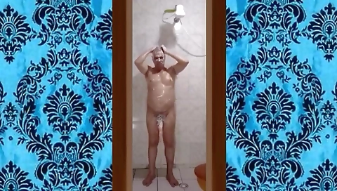 O Meu Banho Gostoso Com o Pau Duro 010